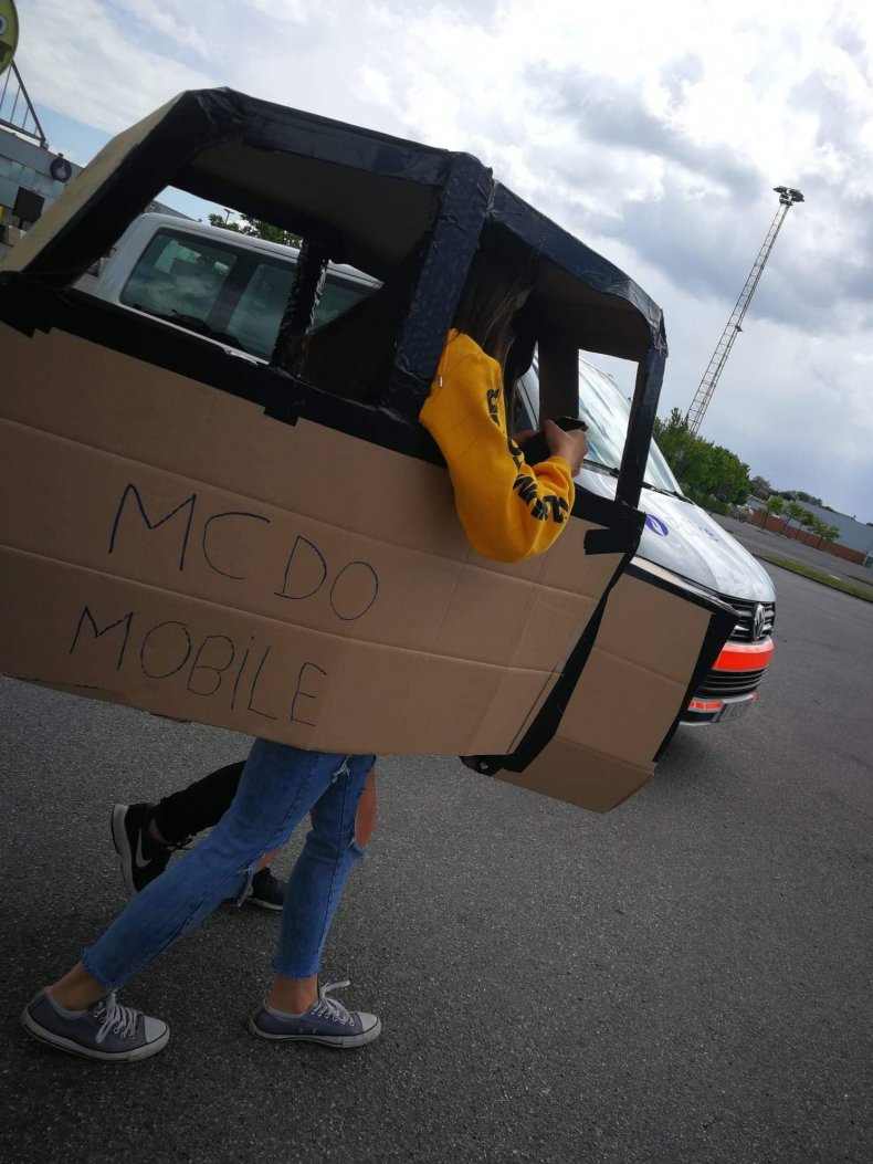 Cardboard car 2