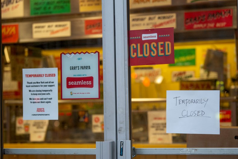 closed small business coronavirus