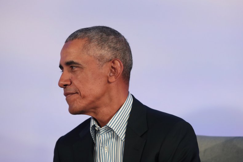 Former U.S. President Barack Obam Former U.S. President Barack Obam