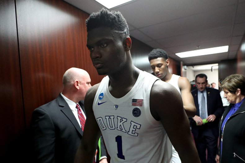 Zion Williamson at Duke