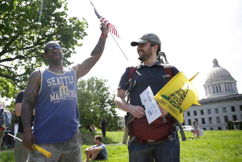 Washington state protest