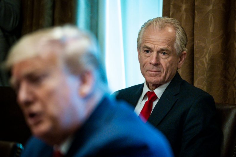 Donald Trump and Peter Navarro
