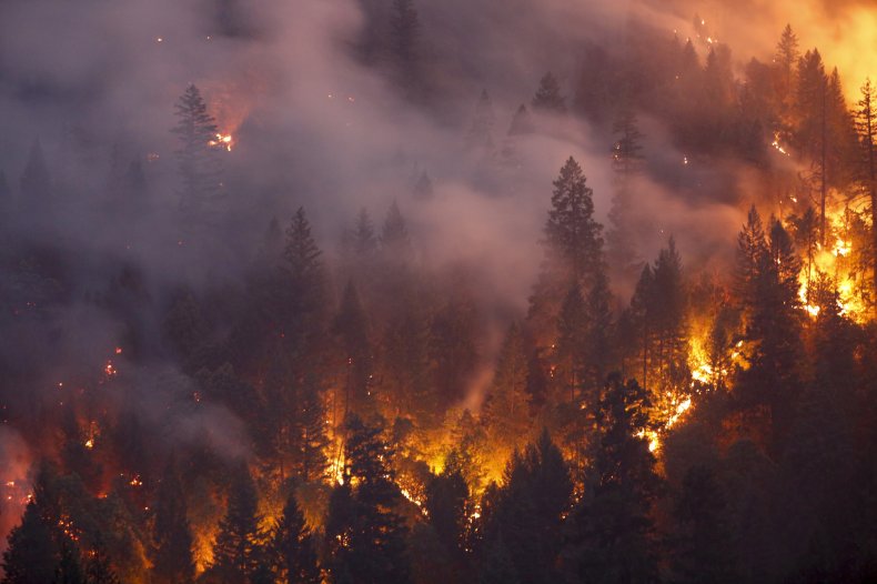 Wildfires in U.S.