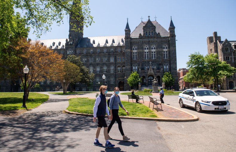 Georgetown University During Pandemic Closures