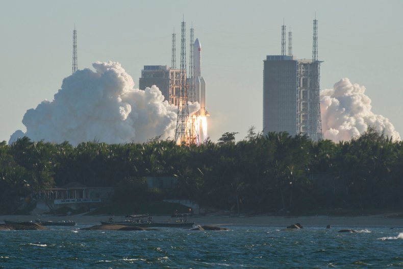 Long March 5B rocket