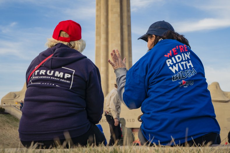 Trump biden supporters