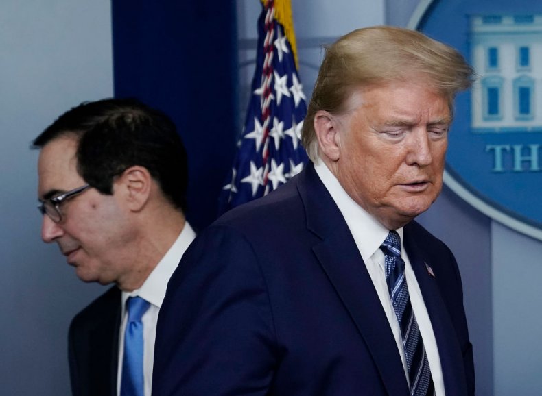 Mnuchin and Trump Mnuchin and Trump