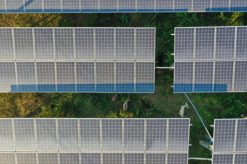 Photovoltaic power station in China