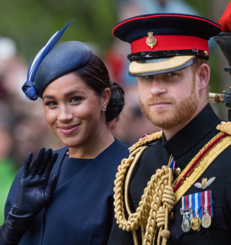 Prince Harry, Meghan Markle, Trooping the Colour