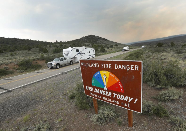 Utah Wildfire, 2017