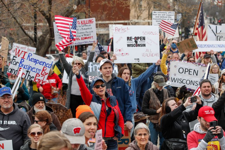 wisconsin protest