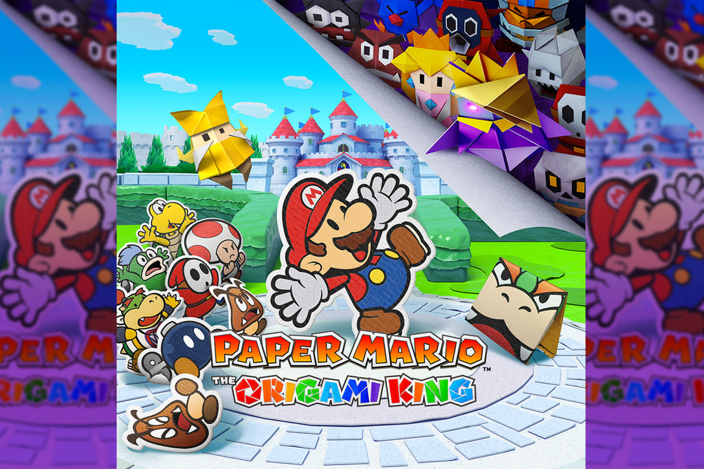 is paper mario the origami king out