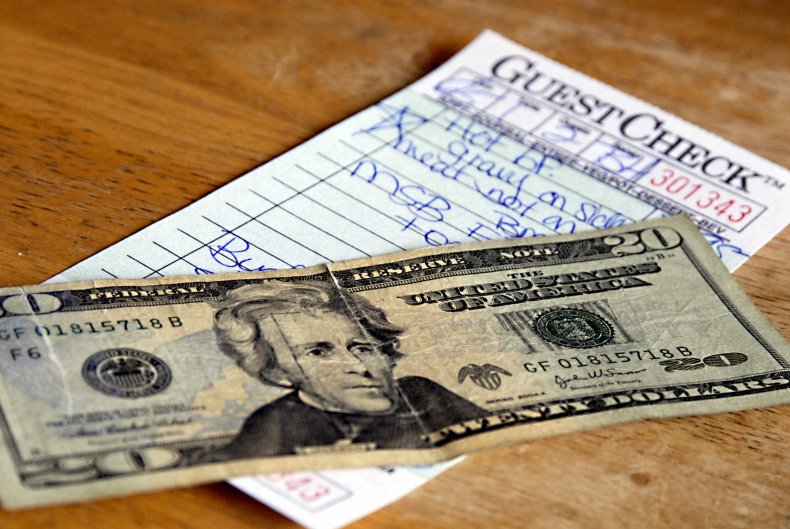 restaurant bill