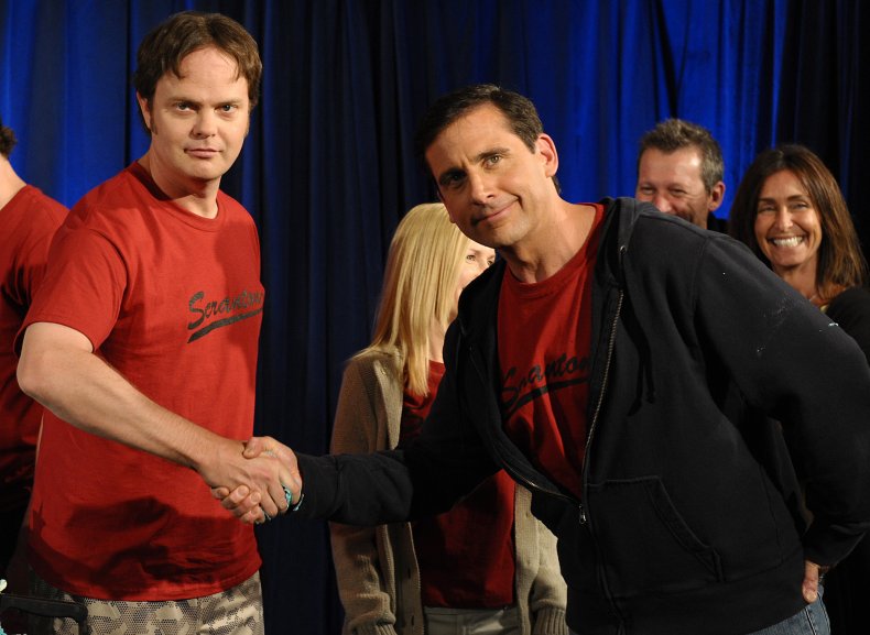 Steve Carell Rainn Wilson