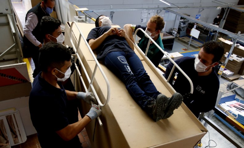 Colombian Company's Coffin/Bed Combo