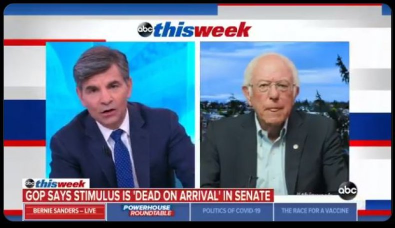 bernie sanders abc reopening plan