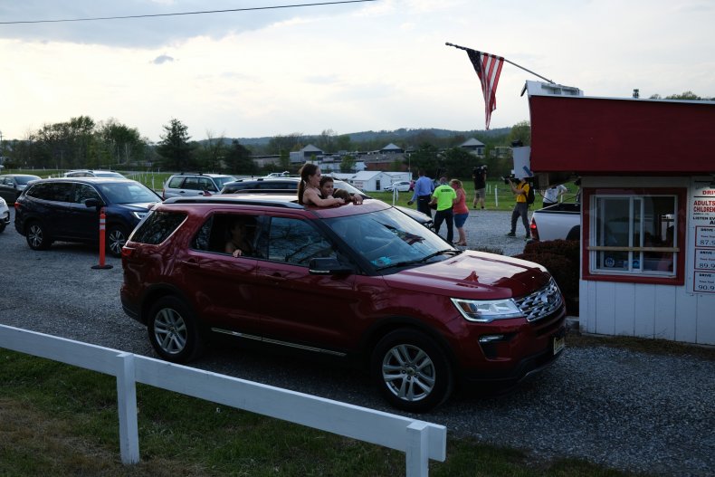 drive-in movie theater coronavirus
