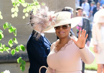 Oprah Winfrey Arrives At Royal Wedding 2018