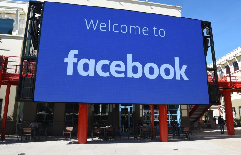 Facebook corporate headquarters in California
