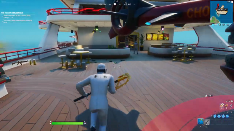 fortnite faction locked chest yacht dig spot fortnite faction locked chest yacht dig spot