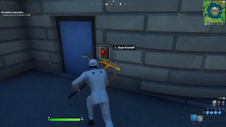 fortnite faction locked chest agency door fortnite faction locked chest agency door