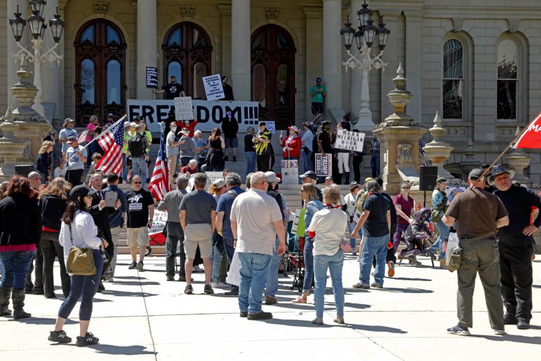 michigan protest