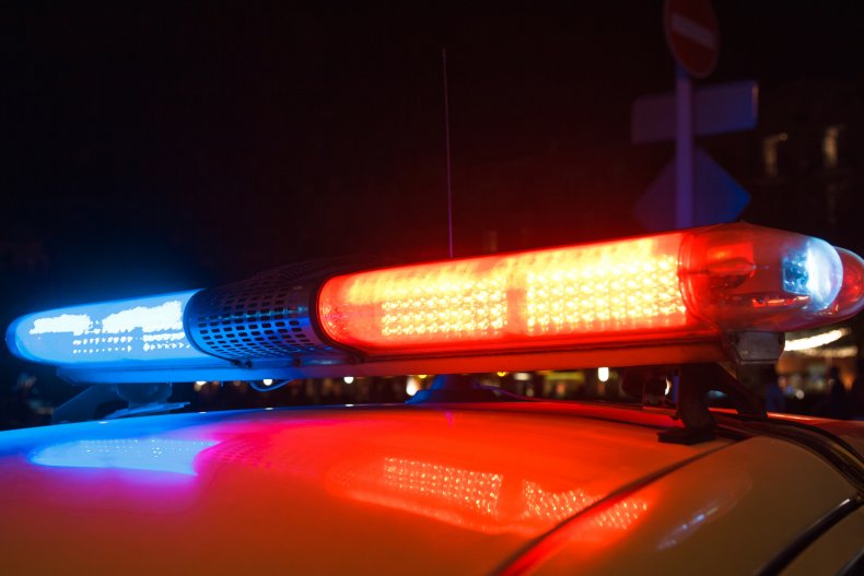 Police Lights Stock