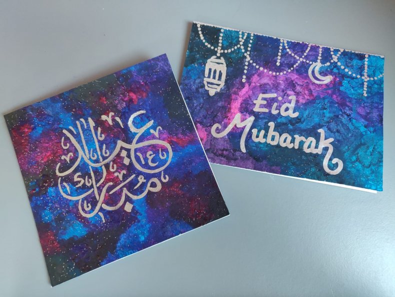 Eid cards COVI-19 lockdown