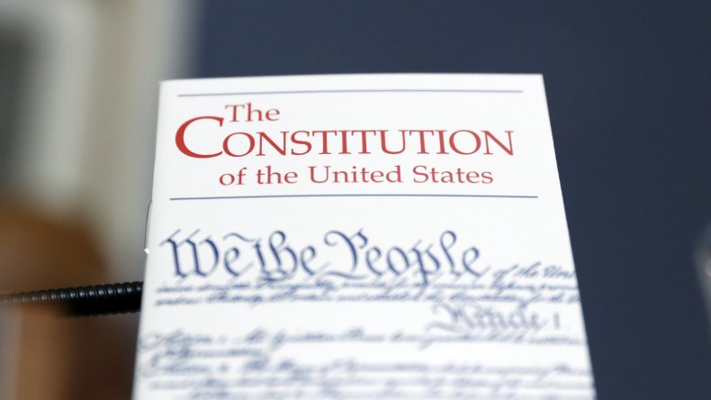 U.S. Constitution on display in Congress