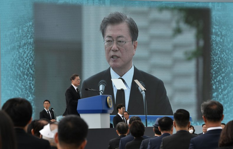 Moon Jae-in, Gwangju, South Korea, May 2020 Moon Jae-in, Gwangju, South Korea, May 2020