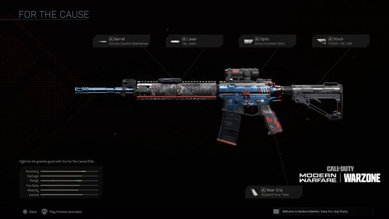 call of duty warzone fearless endowment pack