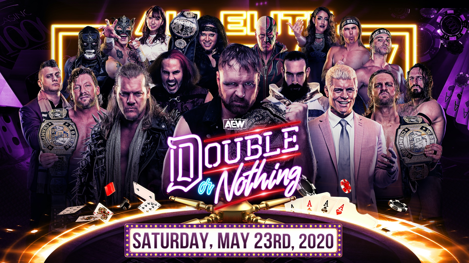 All Elite Wrestling Double or Nothing 2020 Start Time, Card and How to Watch Online