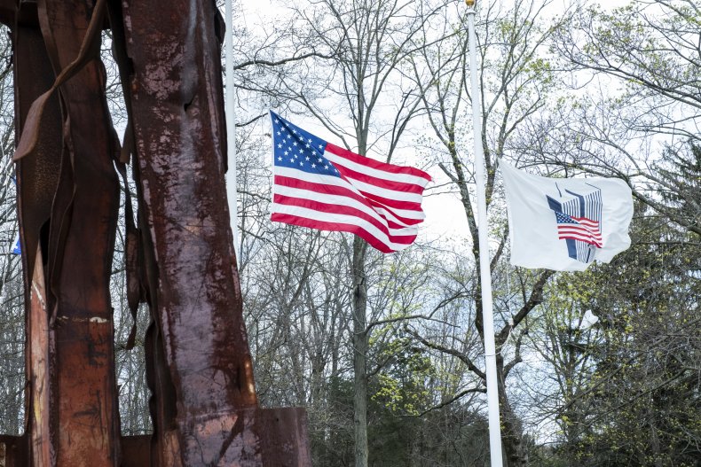 Flag at half-mast in New Jersey