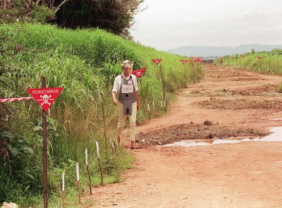 Princess Diana Landmines, Halo Trust, Angola Princess Diana Landmines, Halo Trust, Angola