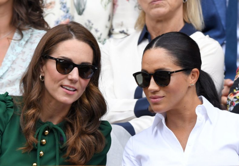 Kate Middleton and Meghan Markle, Wimbledon Tennis