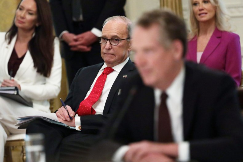 Larry Kudlow considering return to work bonus