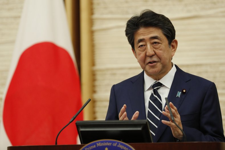Japanese Prime Minister Shinzo Abe