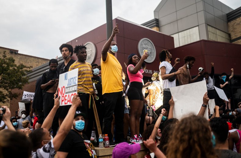 George Floyd protest