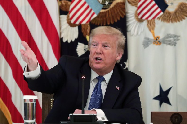 Donald Trump in East Room of WH Donald Trump in East Room of WH
