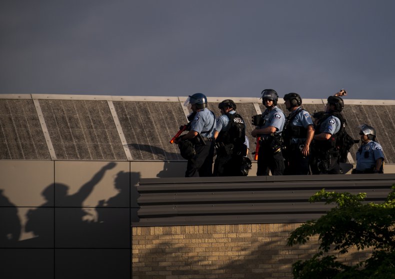 Riot police