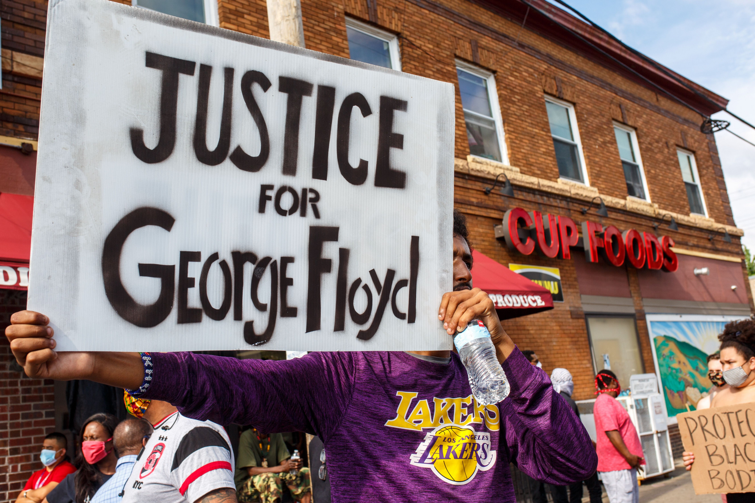 Photos Show Protests in Minneapolis Over Floyd's Death Turn