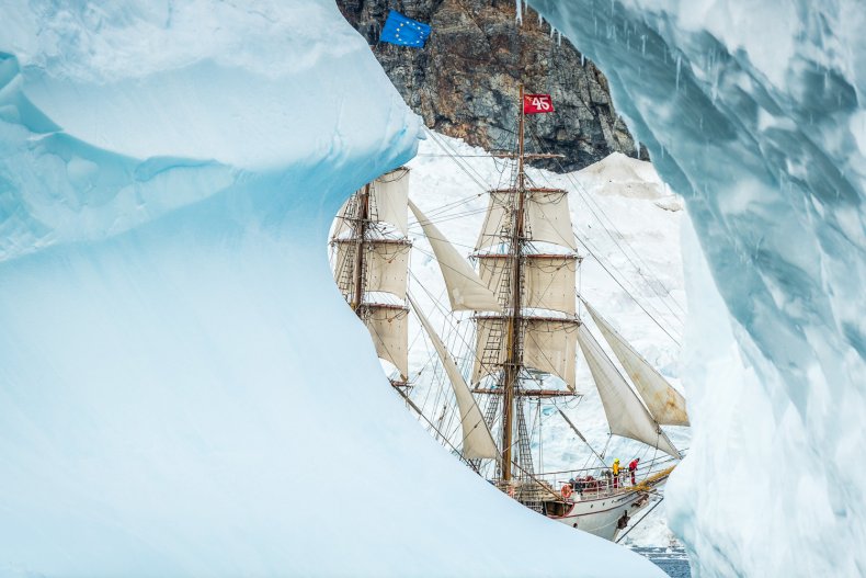 Bark Europa Antarctica Sail