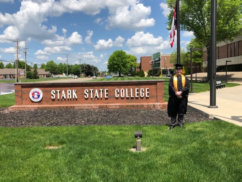 High school graduation, College Graduation, Teenager High school graduation, College Graduation, Teenager