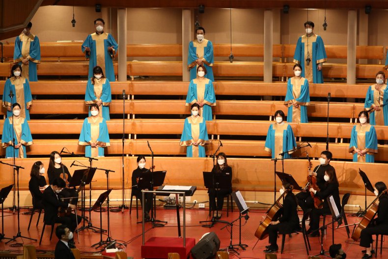 Religious Service in South Korea