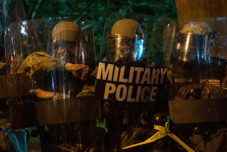military police protests civil disturbance george floyd