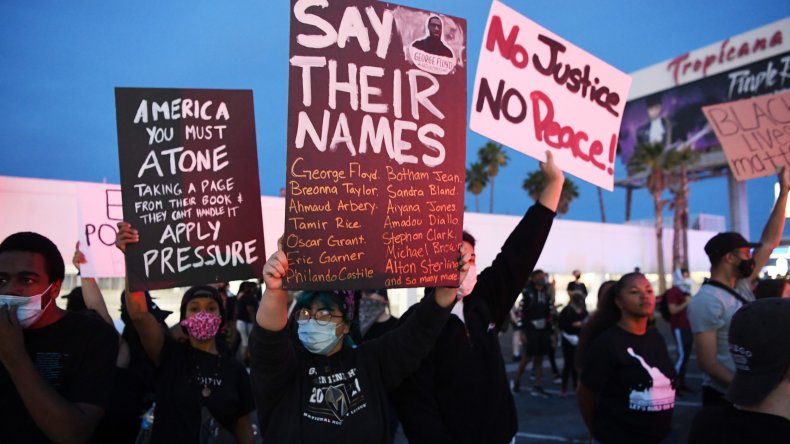 George Floyd protest