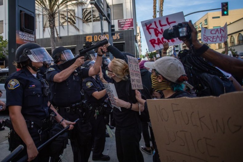 George Floyd protest