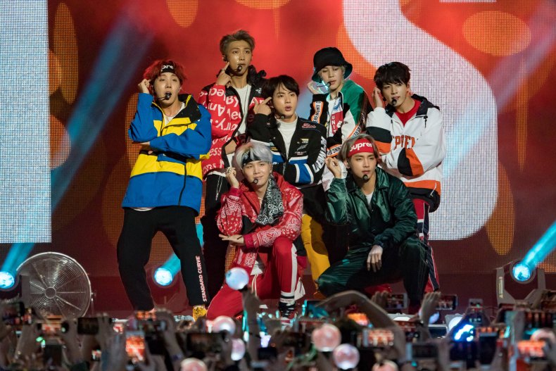 Kpop BTS group