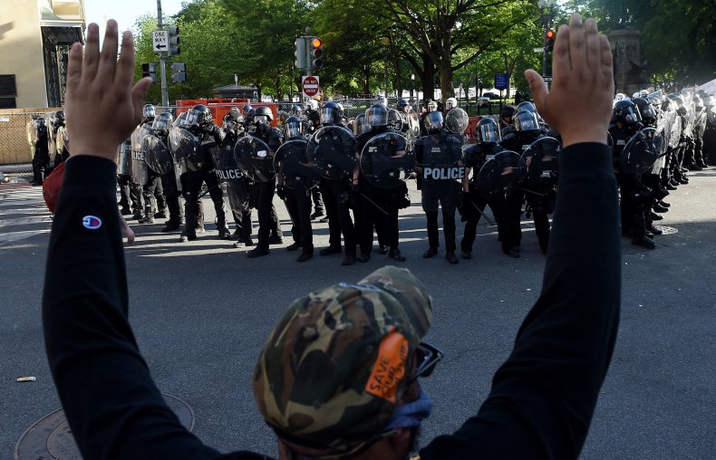 police white black people treatment