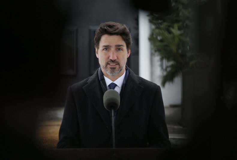 Canadian Prime Minister Justin Trudeau